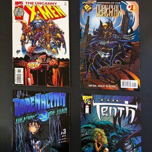 COMIC LOT#1 WITH 4 KEY ISSUES